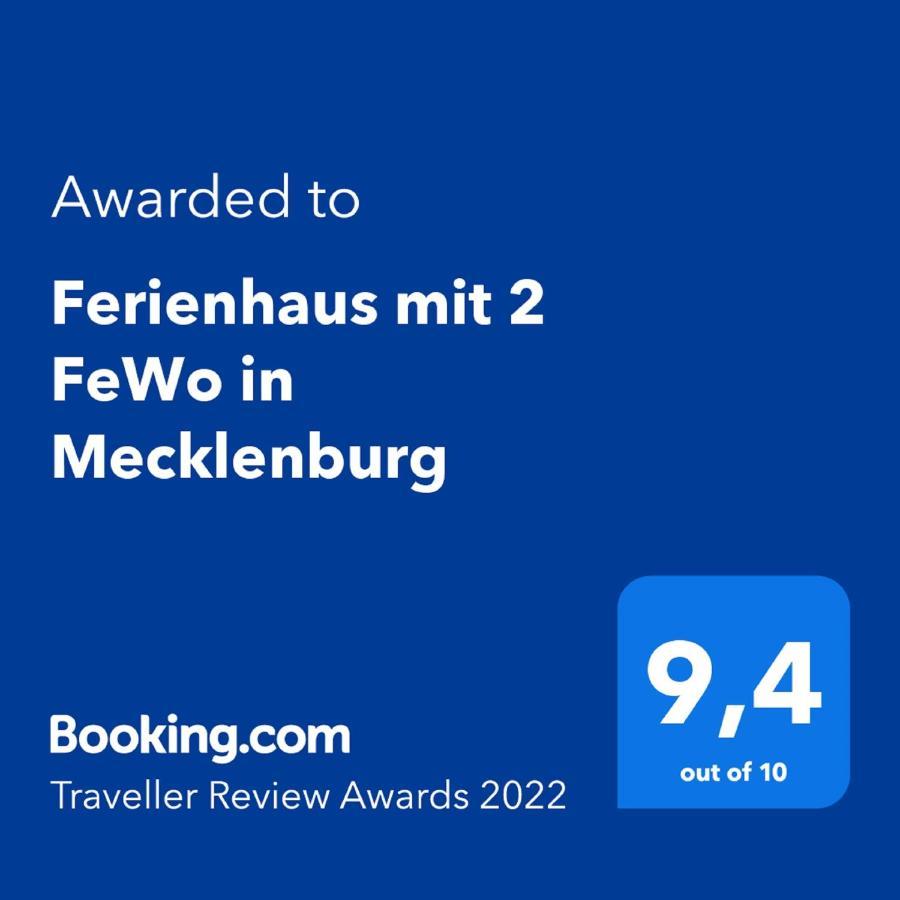 דירות ווסנברג Ferienhaus Mit 2 Fewo In Mecklenburg מראה חיצוני תמונה